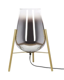Lampa stołowa MENA Metal Złoty