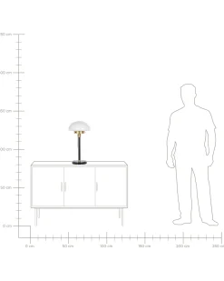 Lampa stołowa MINIJA Metal Czarny