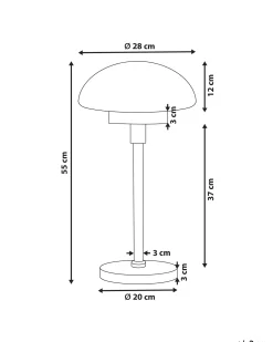 Lampa stołowa MINIJA Metal Czarny