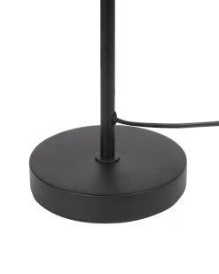 Lampa stołowa MOMBA Papierowa plecionka Czarny