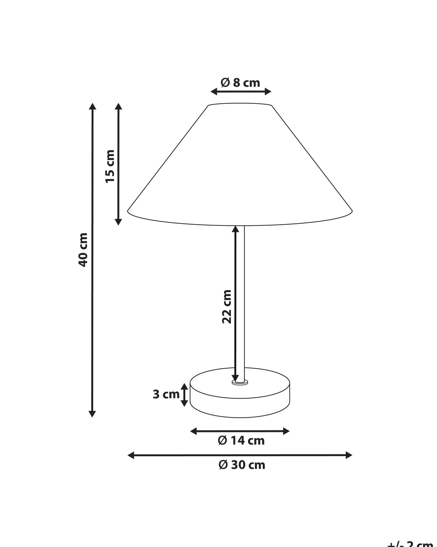 Lampa stołowa MOMBA Papierowa plecionka Czarny