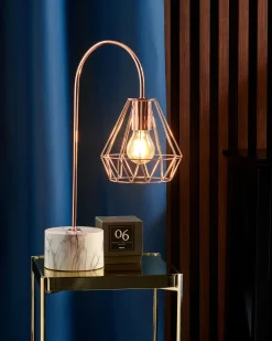 Lampa stołowa MOONI Metal Miedziany