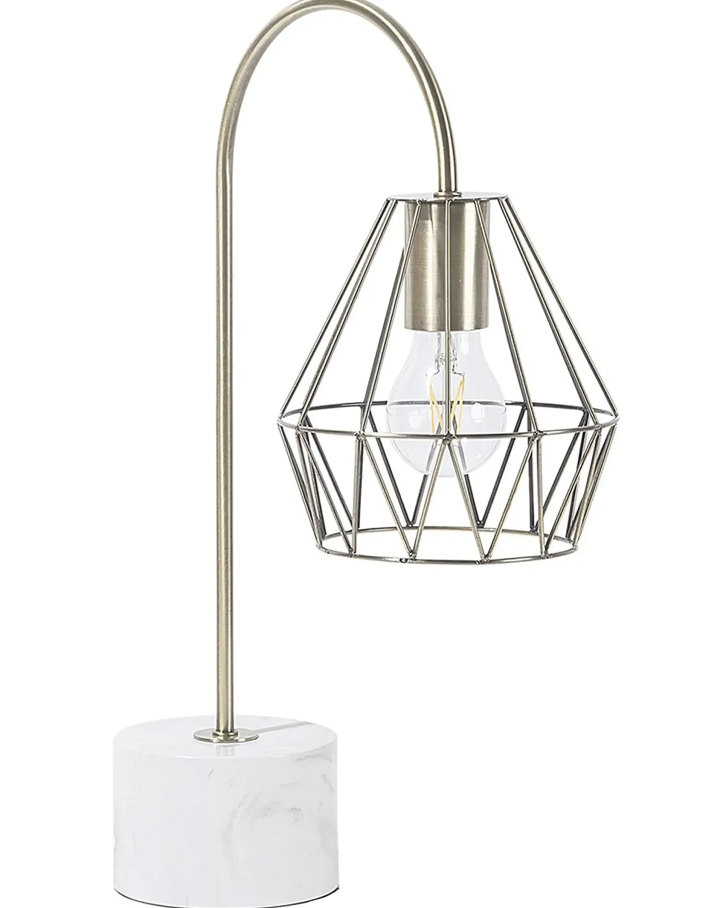 Lampa stołowa MOONI Metal Mosiężny