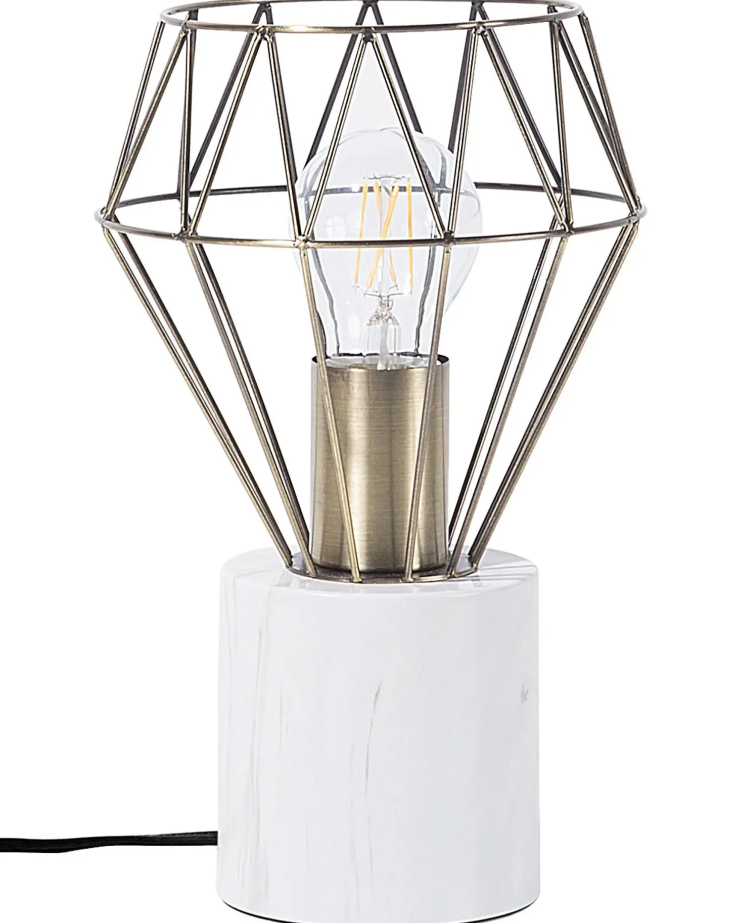 Lampa stołowa MOONI Metal Mosiężny