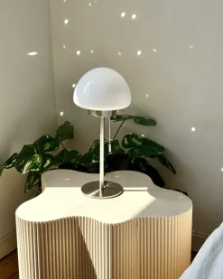 Lampa stołowa MORUGA Metal Srebrny
