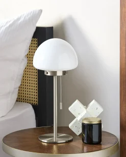 Lampa stołowa MORUGA Metal Srebrny
