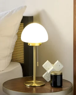 Lampa stołowa MORUGA Metal Złoty