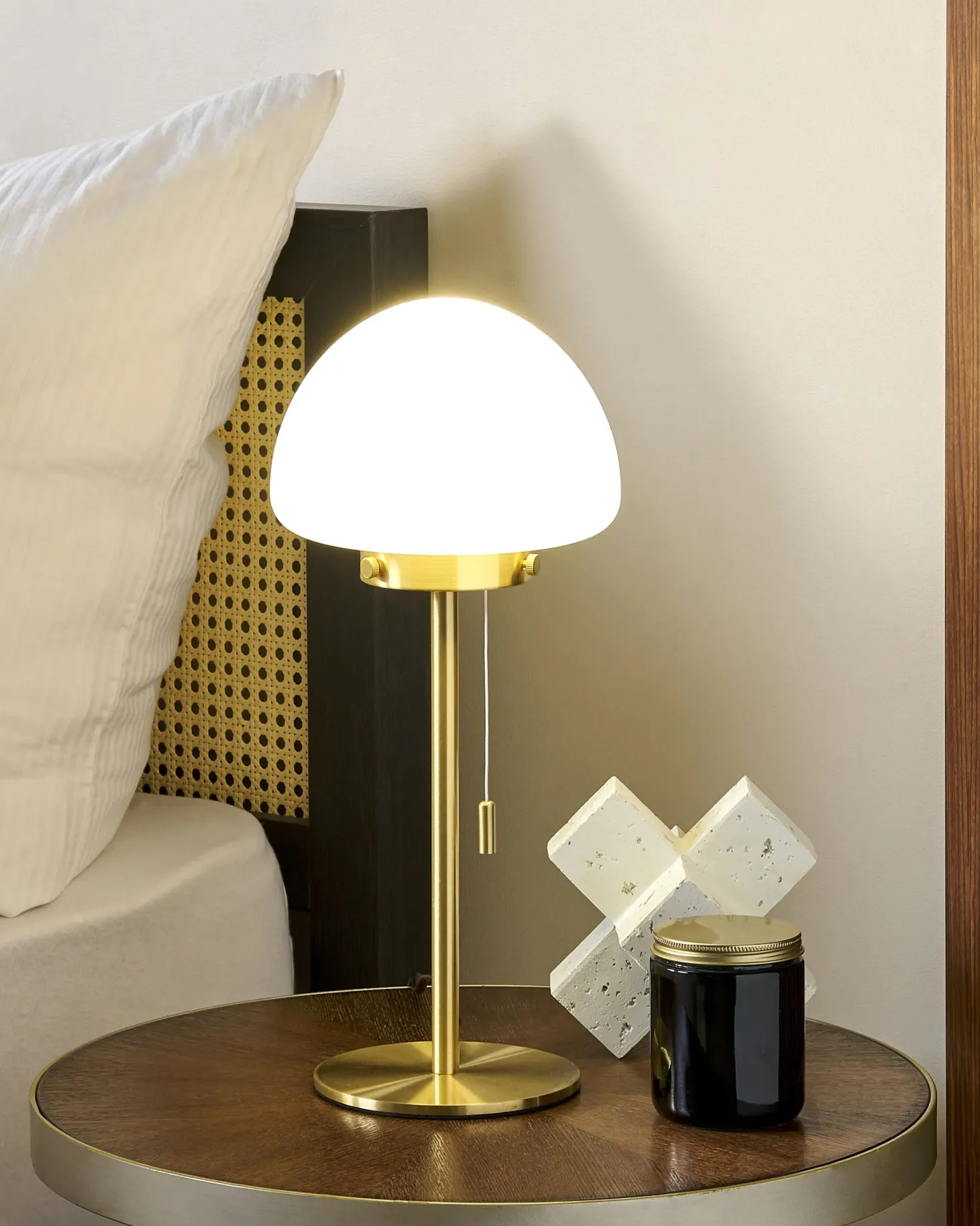 Lampa stołowa MORUGA Metal Złoty