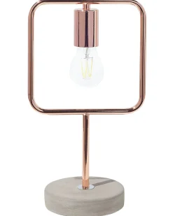 Lampa stołowa MUNDO Metal Miedziany