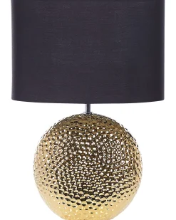 Lampa stołowa NASVA Ceramika Złoty