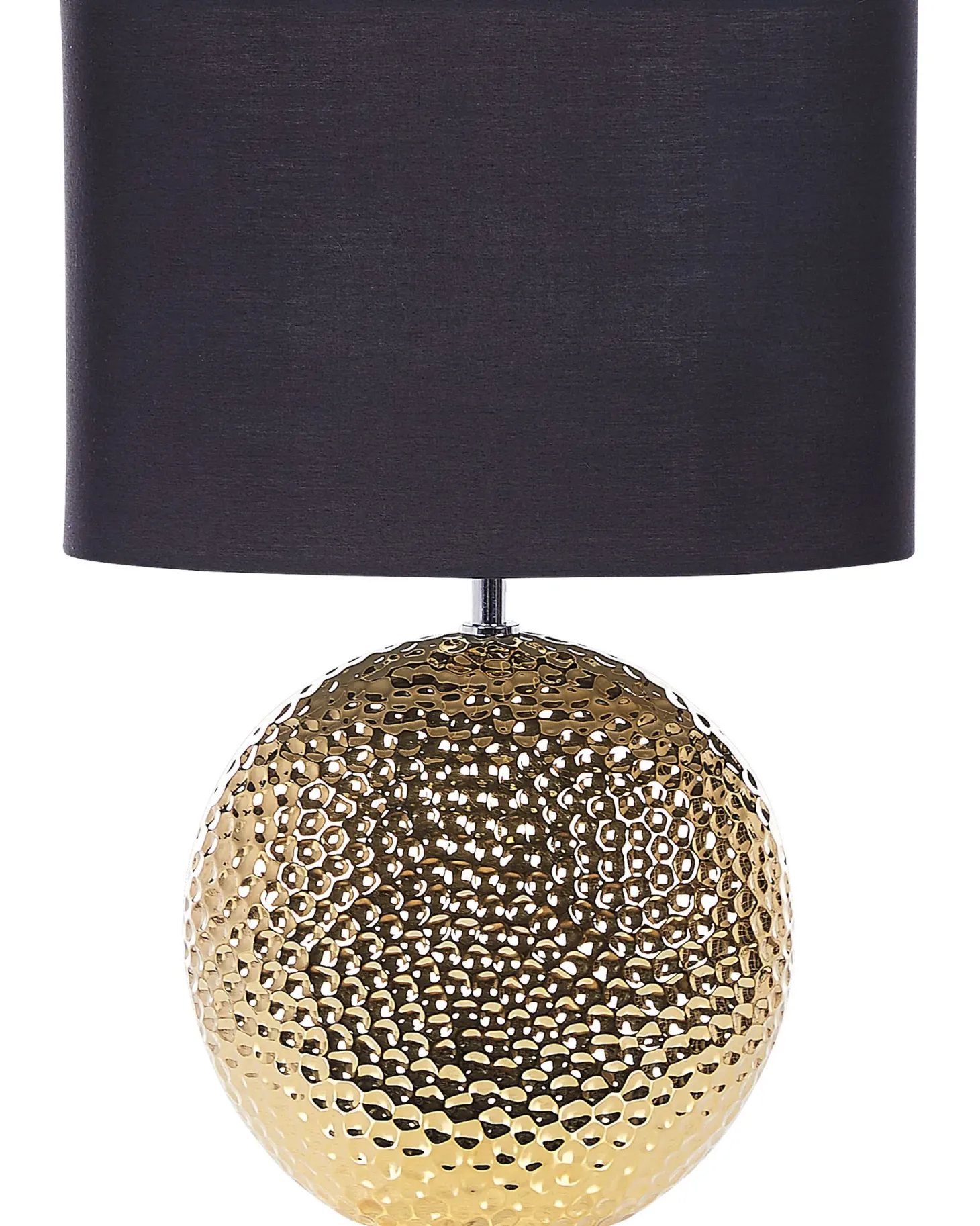Lampa stołowa NASVA Ceramika Złoty