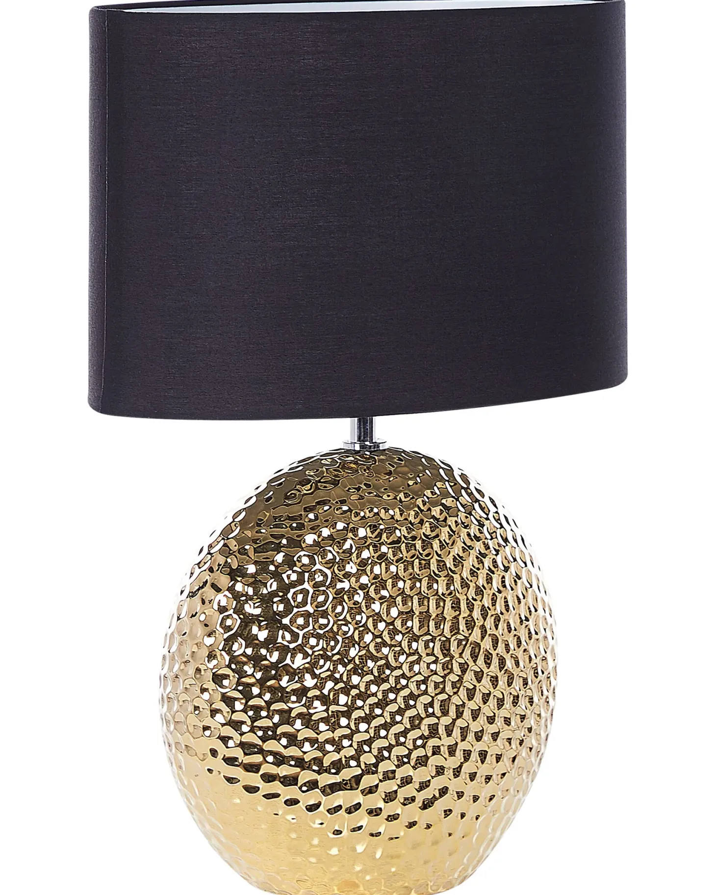 Lampa stołowa NASVA Ceramika Złoty
