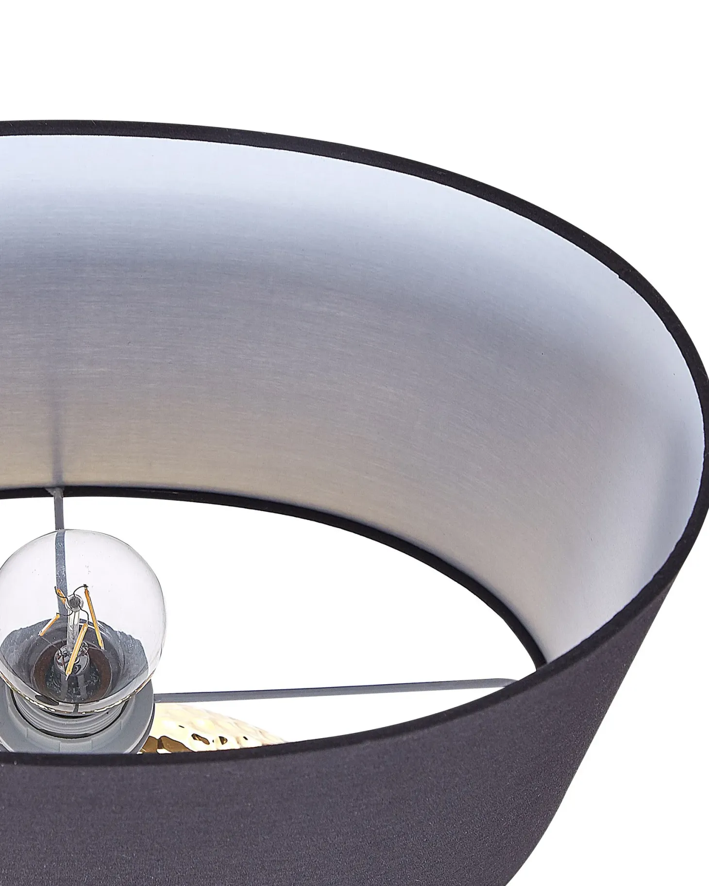 Lampa stołowa NASVA Ceramika Złoty