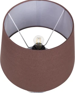 Lampa stołowa NEIRA Porcelana Brązowy