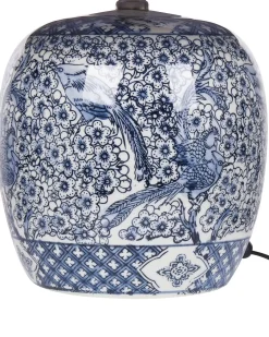 Lampa stołowa NEIRA Porcelana Brązowy