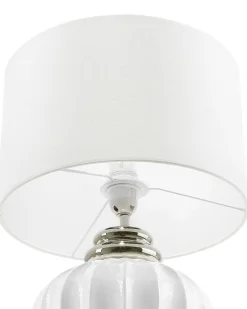 Lampa stołowa NERIS Ceramika Złamana biel
