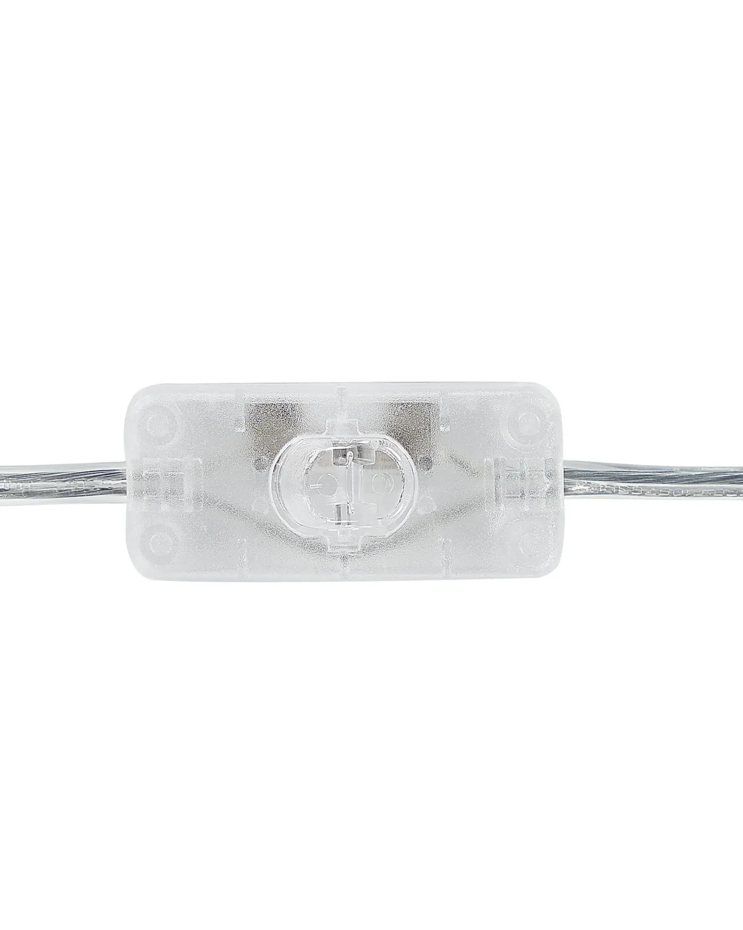 Lampa stołowa OKARI Szkło Biały