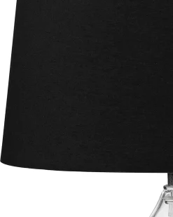 Lampa stołowa OSUM Szkło Czarny