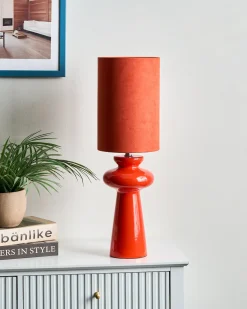 Lampa stołowa OTEROS Czerwony