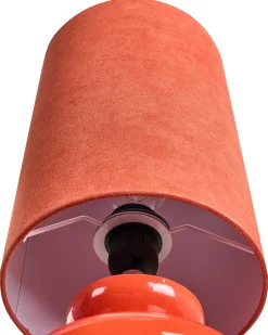Lampa stołowa OTEROS Czerwony