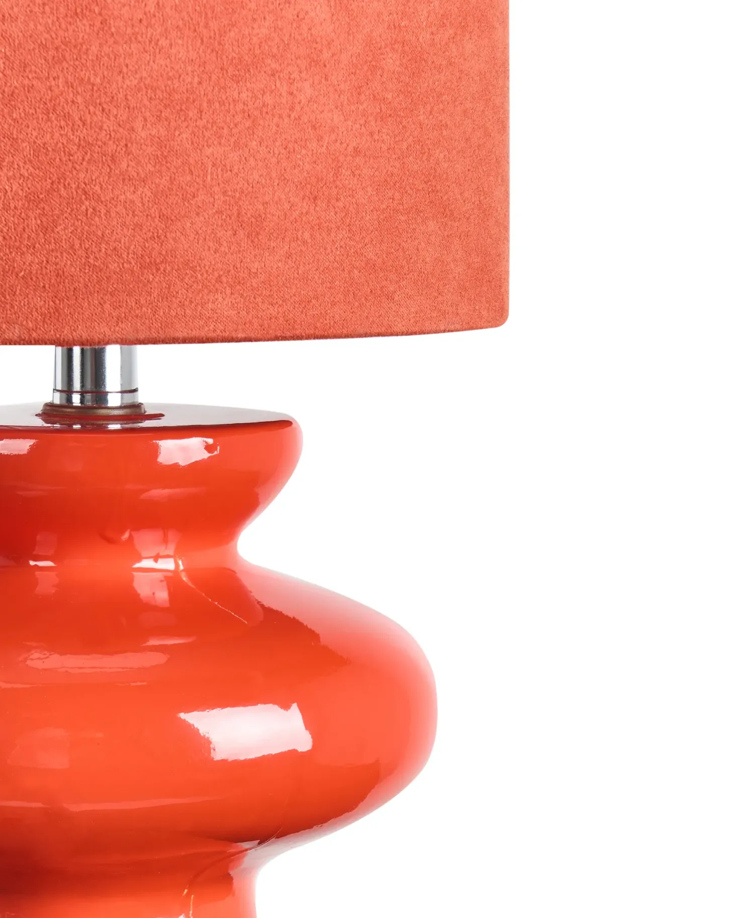 Lampa stołowa OTEROS Czerwony