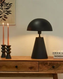 Lampa stołowa PALMIET Metal Czarny