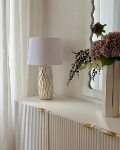 Lampa stołowa PATUCA Ceramika Biały
