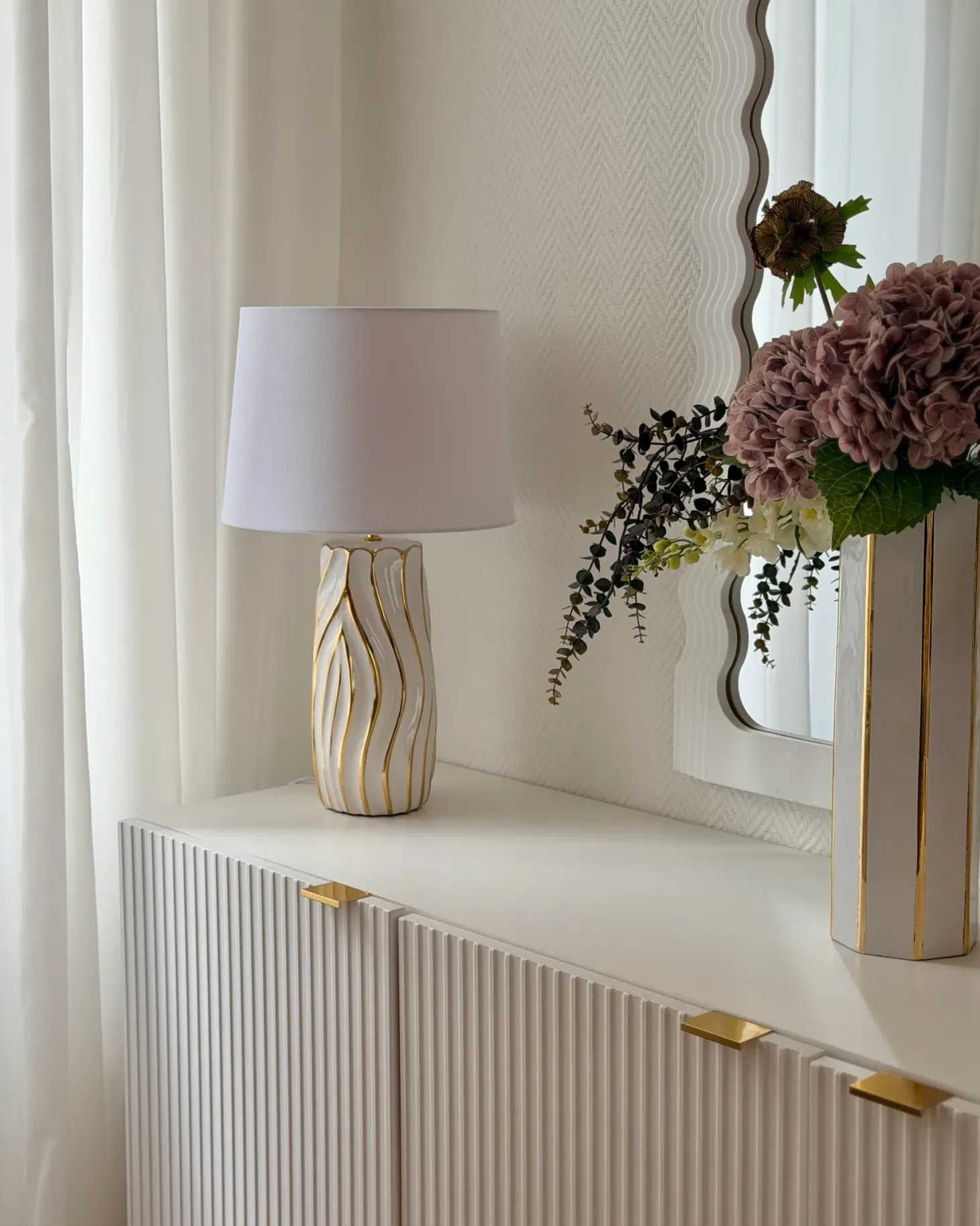 Lampa stołowa PATUCA Ceramika Biały