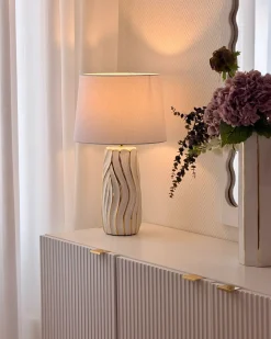 Lampa stołowa PATUCA Ceramika Biały