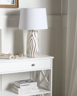 Lampa stołowa PATUCA Ceramika Biały