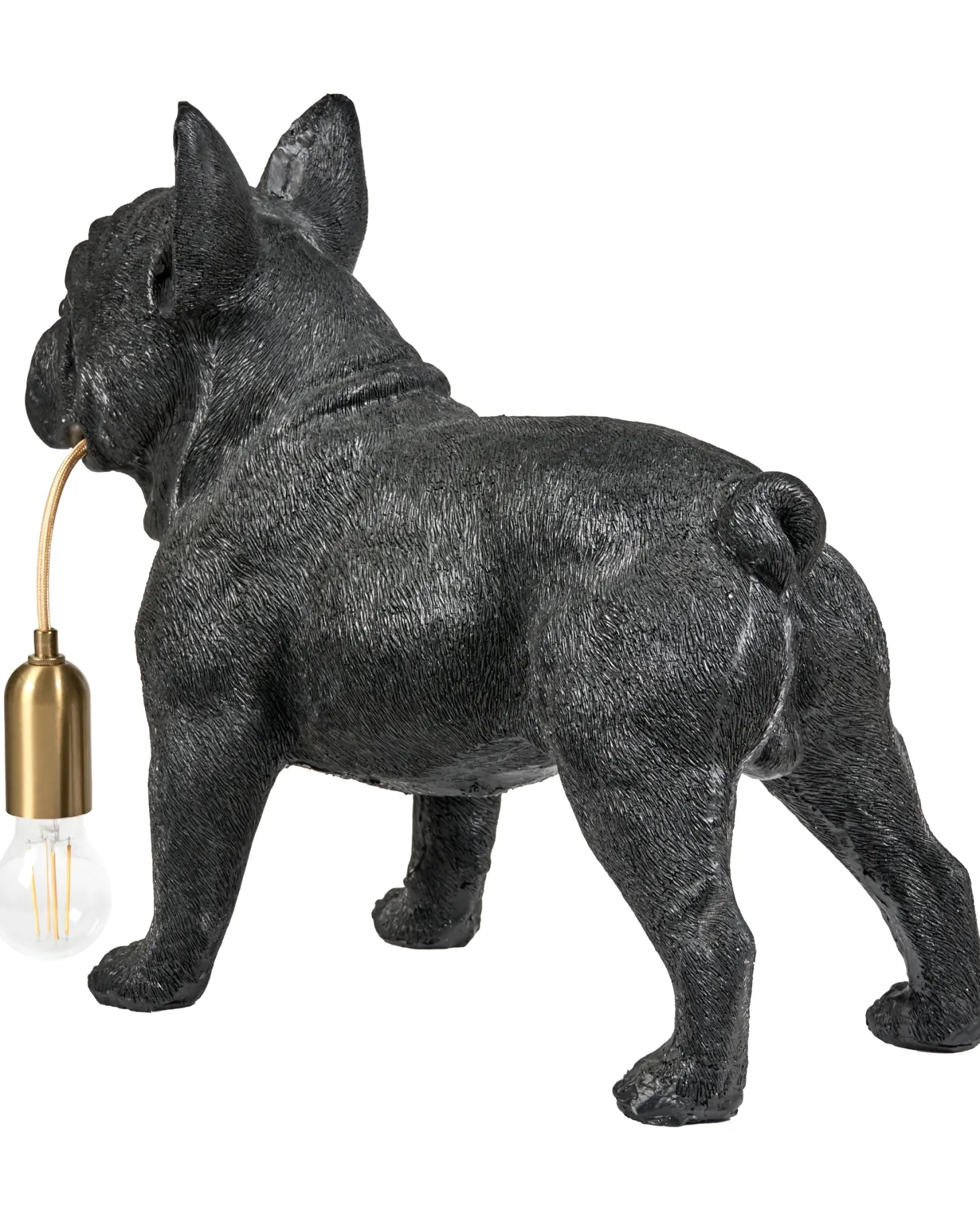 Lampa stołowa Pies BAXTER Czarny