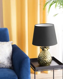 Lampa stołowa PINEAPPLE Ceramika Złoty