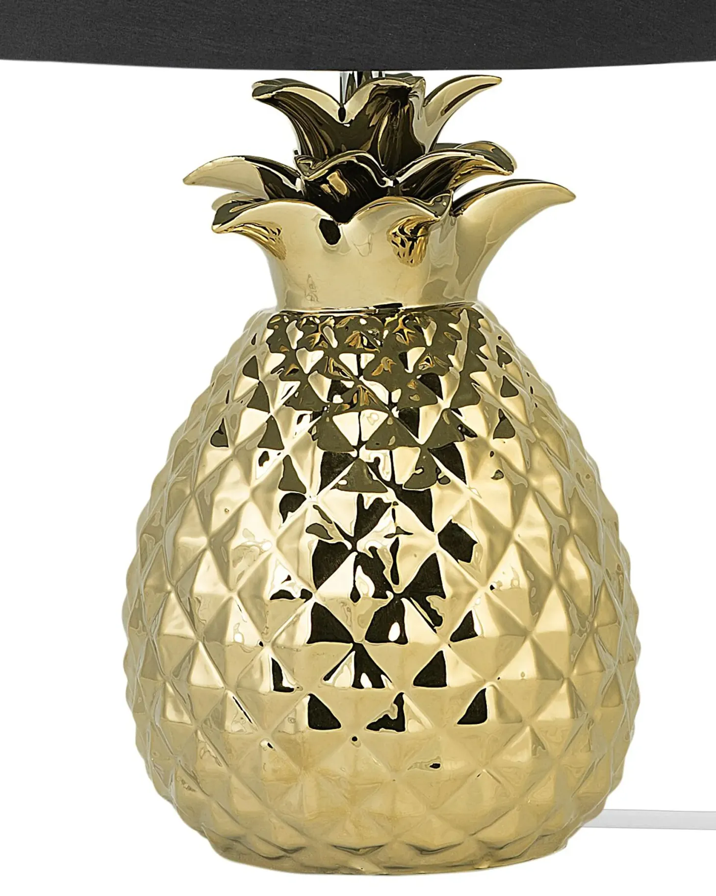 Lampa stołowa PINEAPPLE Ceramika Złoty