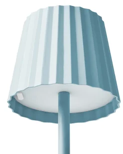 Lampa stołowa POMBEIRO Metal Błękitny