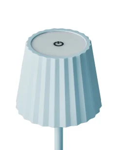 Lampa stołowa POMBEIRO Metal Błękitny