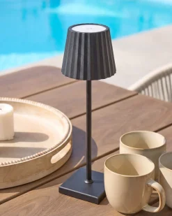 Lampa stołowa POMBEIRO Metal Czarny