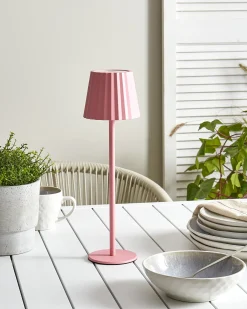 Lampa stołowa POMBEIRO Metal Pastelowy róż