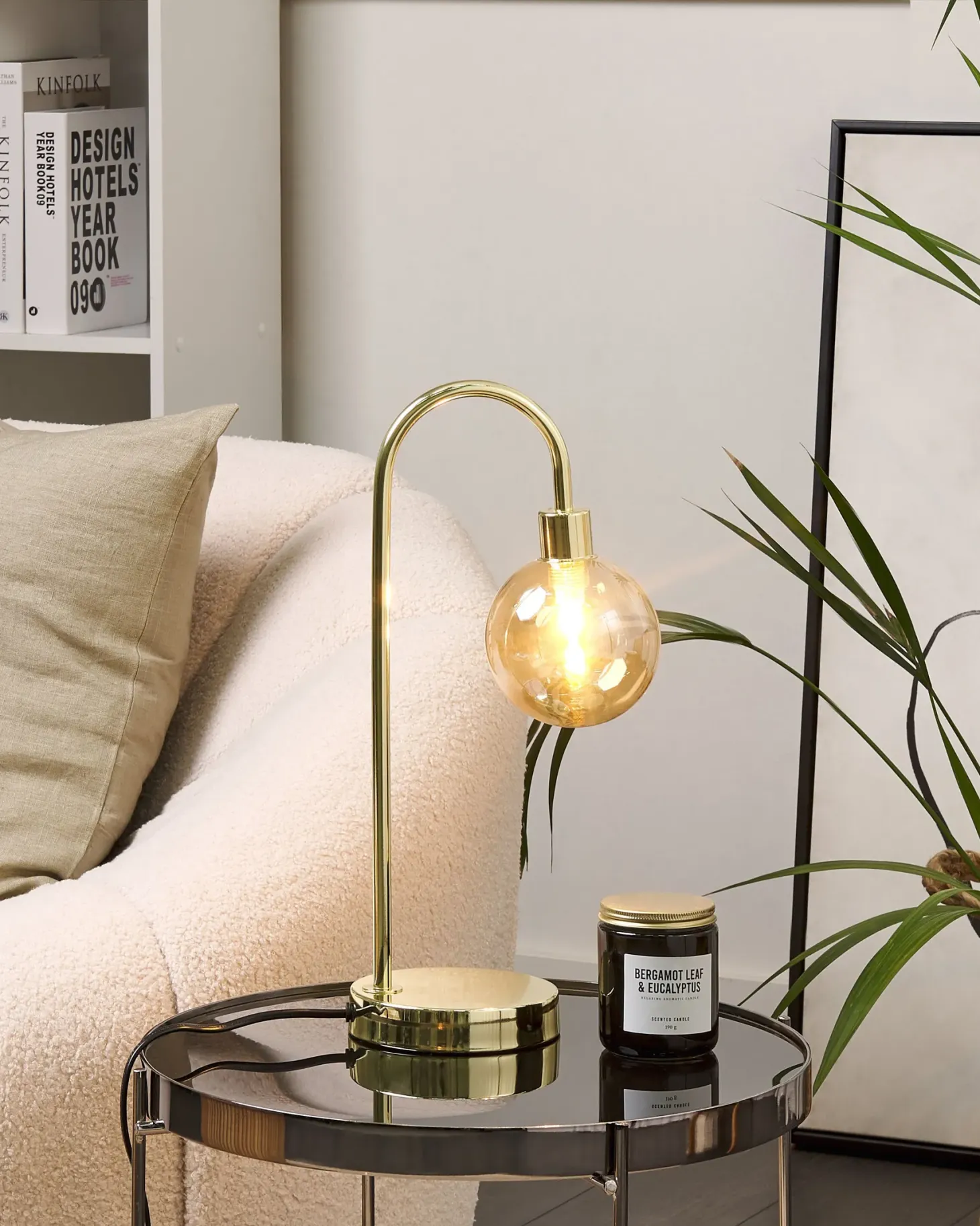Lampa stołowa RAMIS Metal Złoty