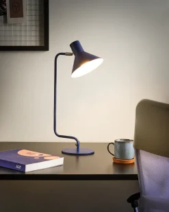 Lampa stołowa RIMAVA Regulowana Metal Niebieski