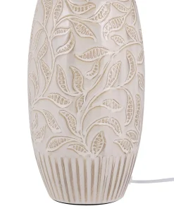 Lampa stołowa SALZA Ceramika Beżowy