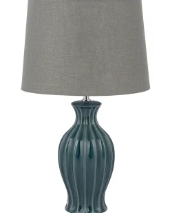 Lampa stołowa SAMINA Ceramika Zielony