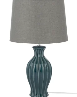 Lampa stołowa SAMINA Ceramika Zielony