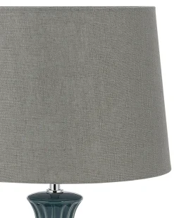 Lampa stołowa SAMINA Ceramika Zielony