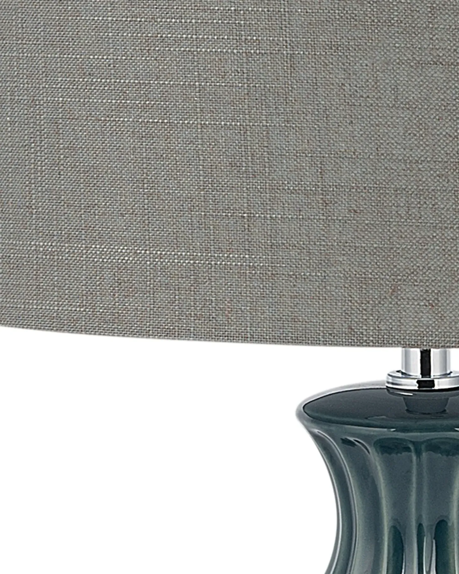 Lampa stołowa SAMINA Ceramika Zielony