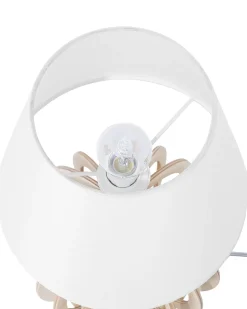 Lampa stołowa SAMO Brązowy/ biały