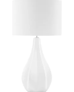 Lampa stołowa SANTEE Porcelana Złamana biel