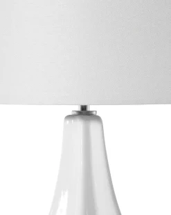 Lampa stołowa SANTEE Porcelana Złamana biel