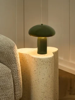 Lampa stołowa SANYA Metal Ciemnozielony