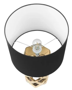 Lampa stołowa SELJA Ceramika Złoty