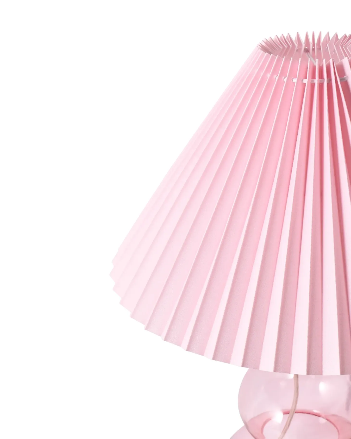 Lampa stołowa SENGWA Szkło Różowy